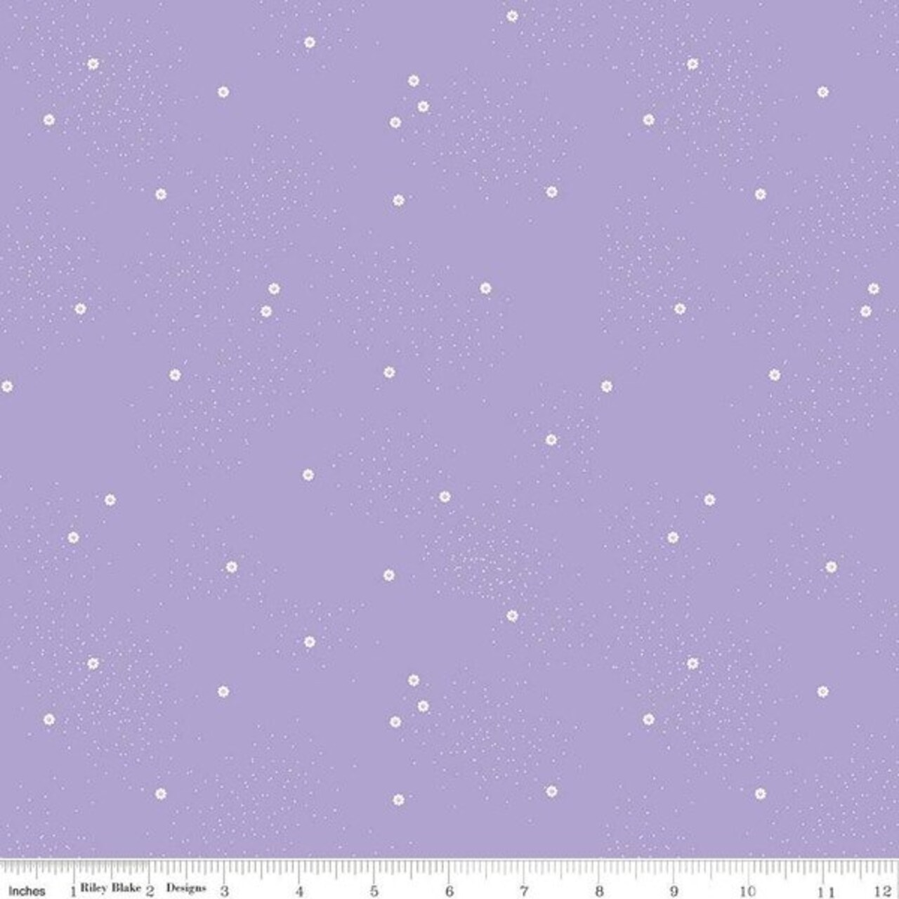 Dainty Daisy in Lilac (c665-lilac) | Dainty Daisy | Beverly McCullough | Riley Blake